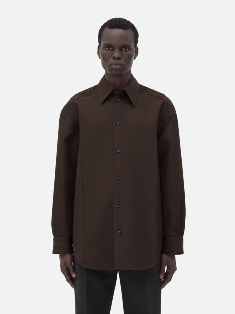 Bottega Veneta Soft Wool Twill Shirt