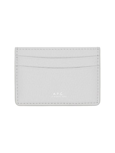 A.P.C. Gray André Card Holder