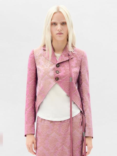 Ann Demeulemeester Lune Open Front Fitted Jacket