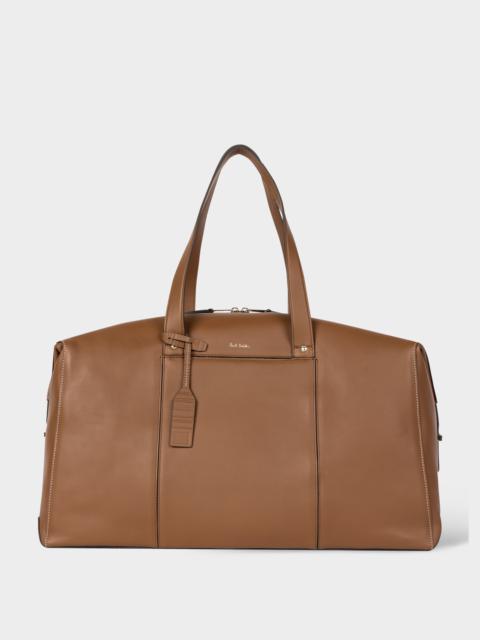 Tan Leather Holdall