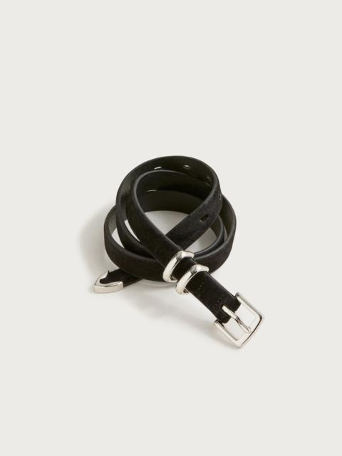 J.CREW Thin suede belt