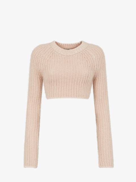 FENDI Pink mohair jumper