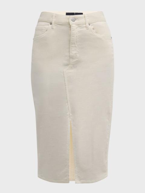 VERONICA BEARD Breves Corduroy Midi Skirt