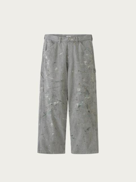 PHIGVEL MAKERS Co. Denim Painter Trousers - Hickory (Painted)