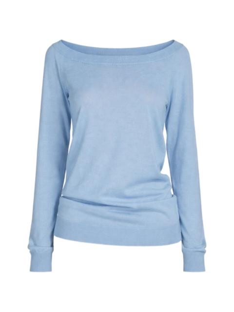 N°21 boat neck top