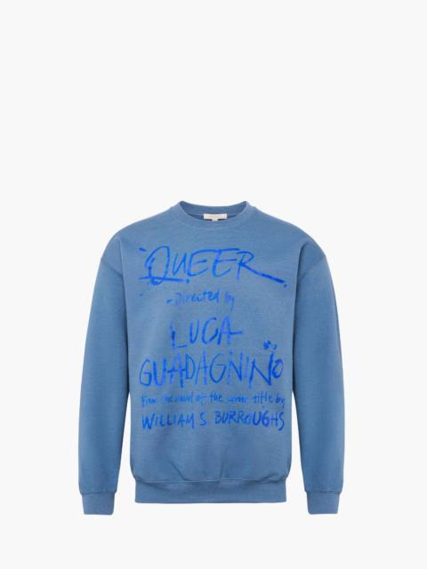 JW Anderson JW ANDERSON X QUEER SWEATSHIRT WITH TEXT PRINT