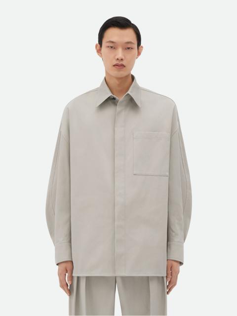 Bottega Veneta Cotton Twill Overshirt