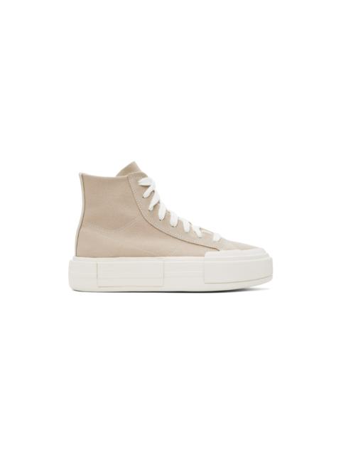 Beige Chuck Taylor All Star Cruise High Top Sneakers