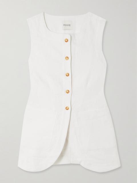 POSSE Emma Linen Vest