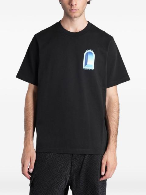 CASABLANCA PRINTED T-SHIRT