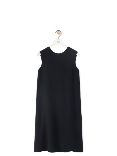 Loewe A-line dress in viscose