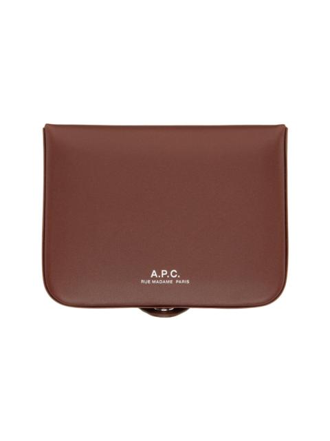 A.P.C. Brown Josh Bifold Wallet