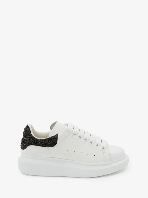 Women's Oversized Sneaker in White/jet Black