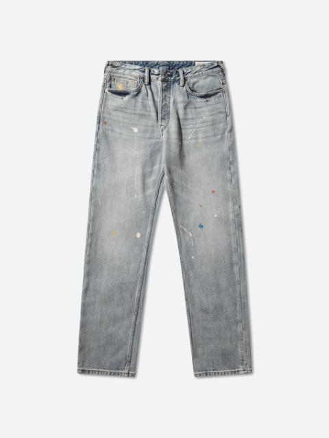 EVISU Men's Daicock Printed Jeans Indigo