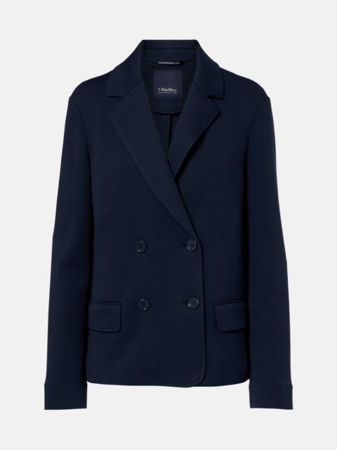 'S Max Mara Badia double-breasted cotton-blend blazer