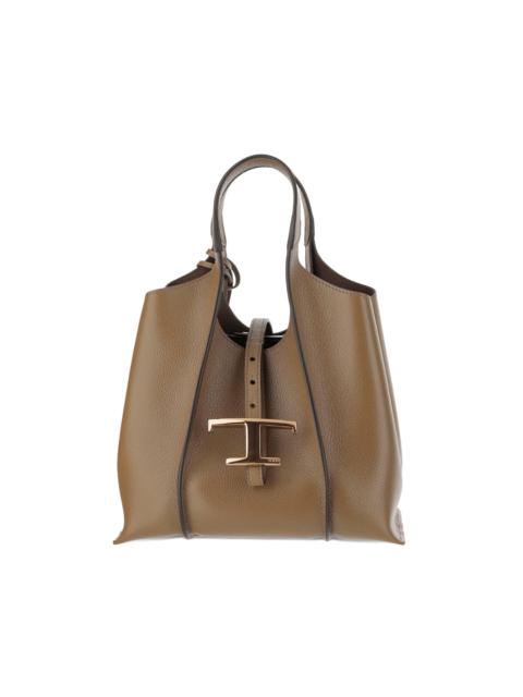 Tod's leather T-buckle shoulder bag