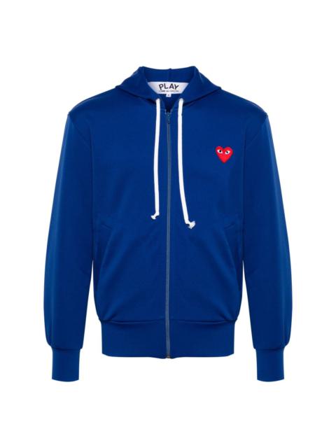 Comme des garcons play blue hoodie online