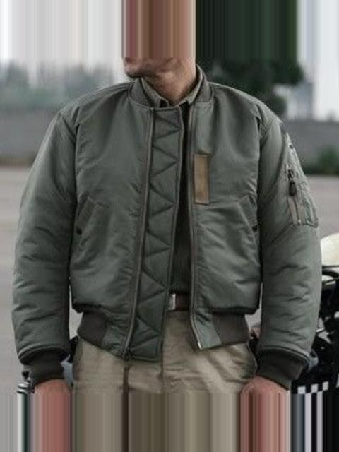 Other Designers Japanese Brand - Vintage Army Air Force Distressed Bomber Fly Jacket