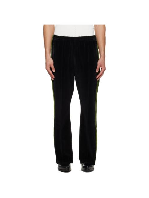 NEEDLES Black Boot-Cut Track Pants