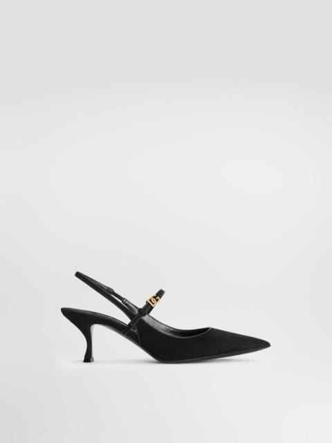 Dolce & Gabbana Suede slingback
