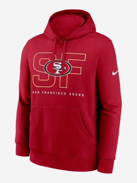 San Francisco 49ers Busted Play Club Men's Nike NFL Pullover Hoodie