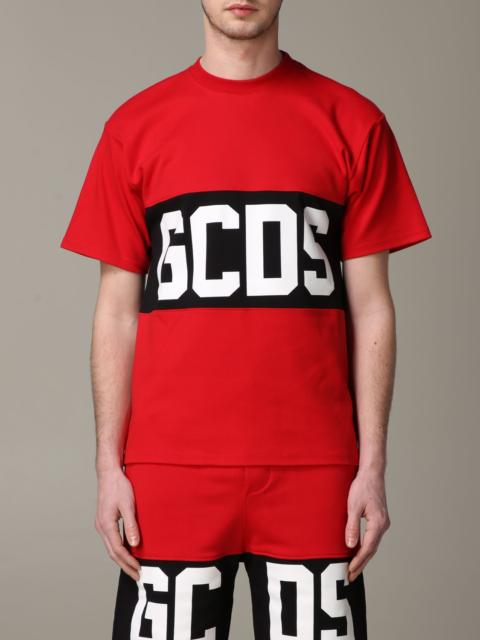 GCDS GCDS crew neck t-shirt with logo print