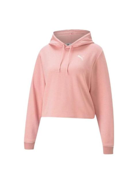 PUMA (WMNS) PUMA Style Cat Hoodie 'Pink White' 587162-14