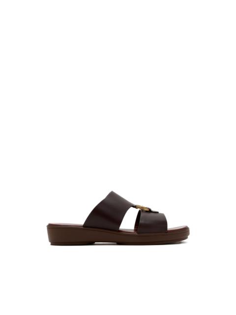 Brunello Cucinelli buckle strap sandals
