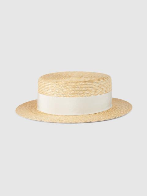 GUCCI Raffia wide-brimmed hat