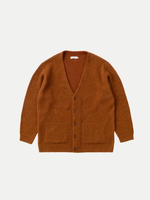 Nudie Jeans Kent Cardigan Cinnamon