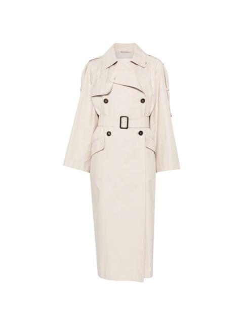 Max Mara belted double-breasted coat
