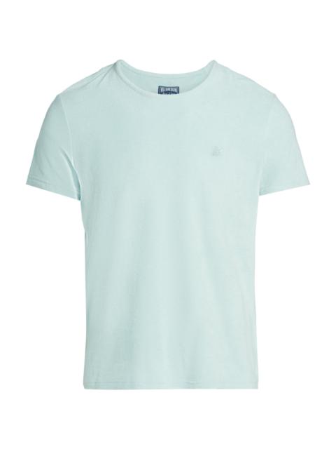 Vilebrequin Men's Cotton-Blend Crewneck T-Shirt - Pacific