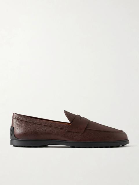 Tod's Full-Grain Leather Penny Loafers Brown