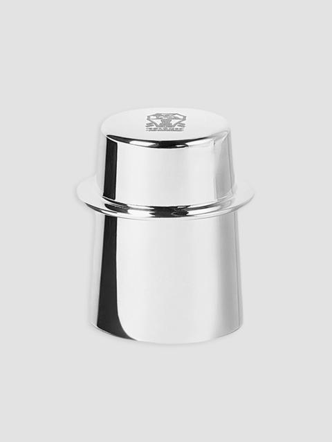Brunello Cucinelli Silver Plated Steel Champagne Stopper - Silver