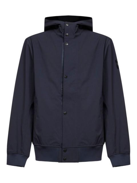 Stone Island hooded zip-up jacket