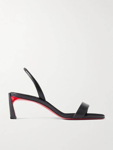 Christian Louboutin O Condora 55 Leather Slingback Sandals