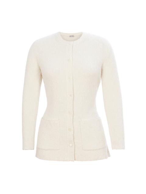 RACHEL COMEY Nel Merino Wool-Blend Cardigan ivory