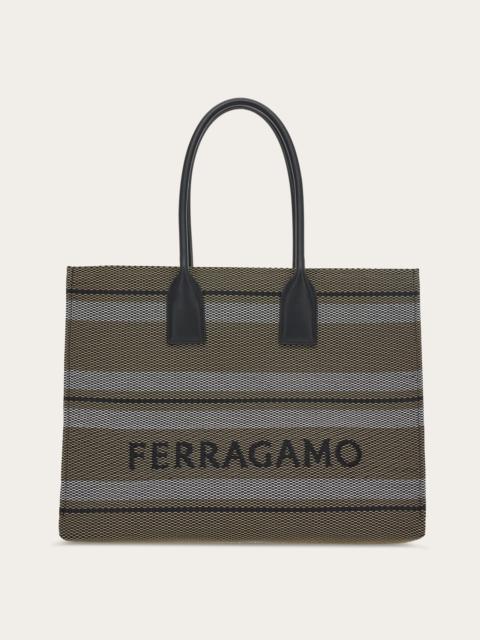 Tote bag with signature (L)
