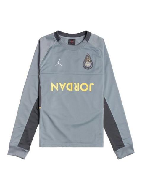 Jordan Air Jordan Basketball Pullover Long Sleeves Gray CJ9081-065