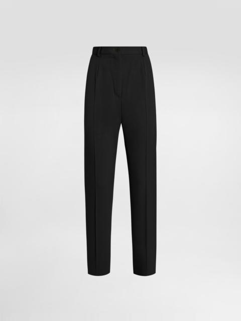 Dolce & Gabbana Wool gabardine trousers