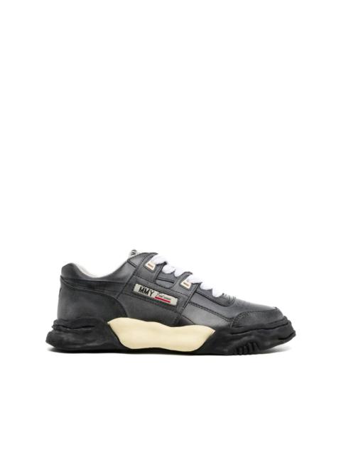 Parker low-top leather sneakers