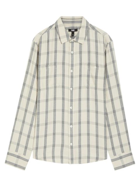 PAIGE Paige Everett Checked Flannel Shirt