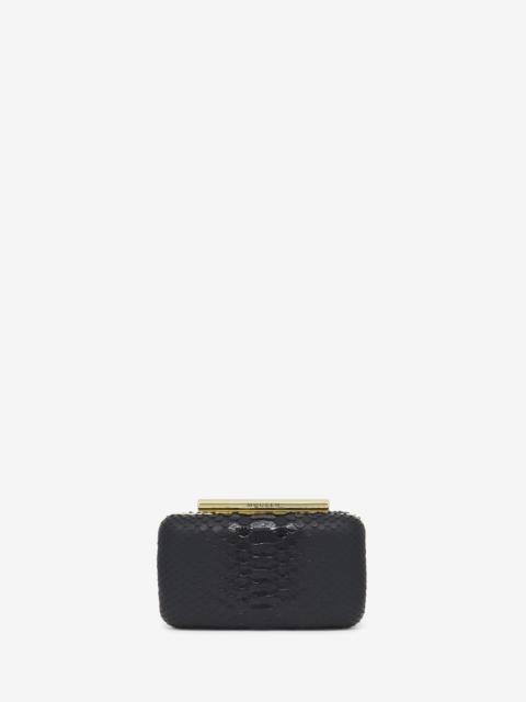 Alexander McQueen T-Bar Box Clutch