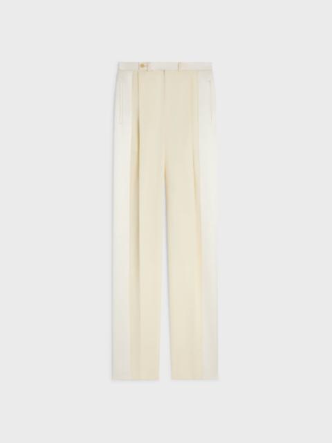 CELINE hepburn tux trousers IN diagonal wool