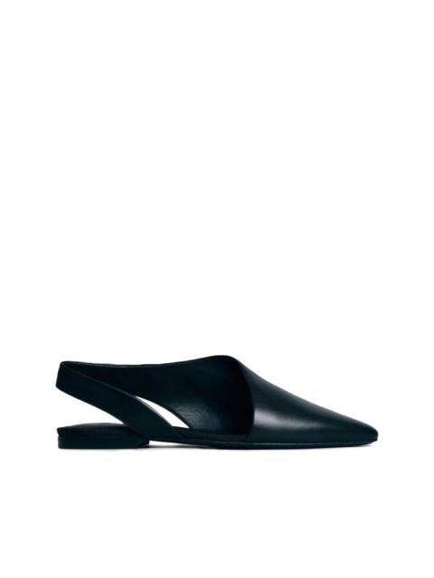 CO pointed-toe slingback ballet flats