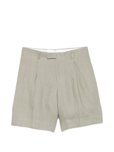 LARDINI Paaramis pleated button shorts