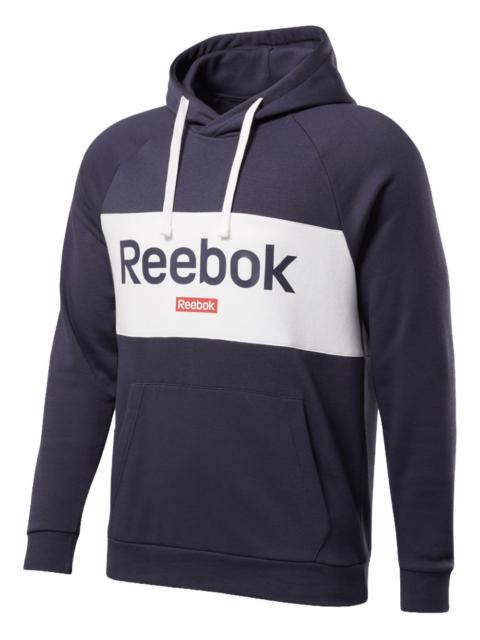 Reebok logo-print hoodie