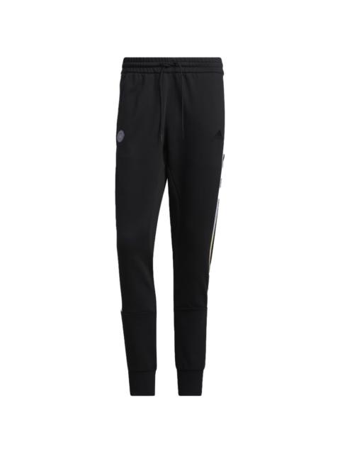 adidas x Donovan Mitchell striped track pants