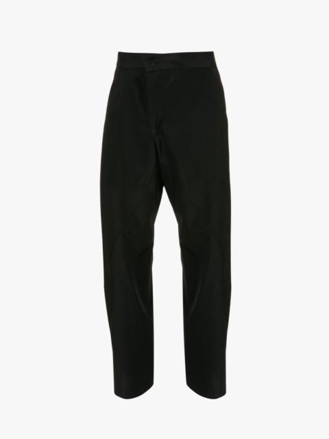 JW Anderson TWISTED WORKWEAR WOOL TROUSERS