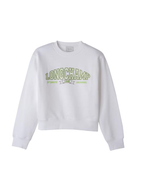 Longchamp Sweatshirt White - Jersey